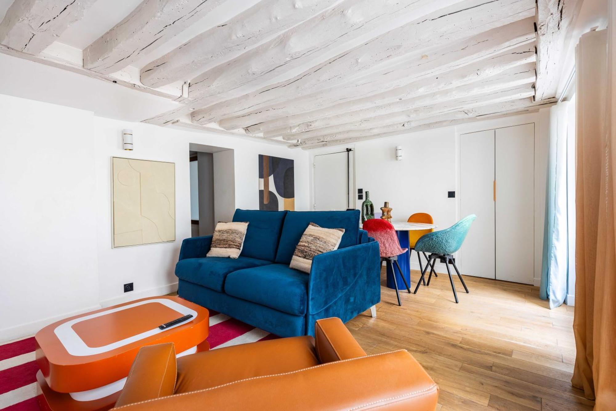 Joyful - 2br-6p - Louvre-rivoli Appartamento *